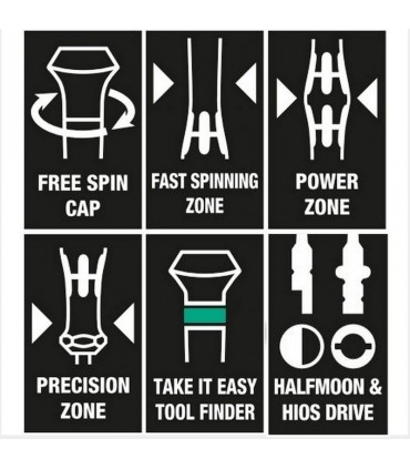 Wera 20 ESD Yarımay Hios Mikro Tornavida Bits Seti 05073671001