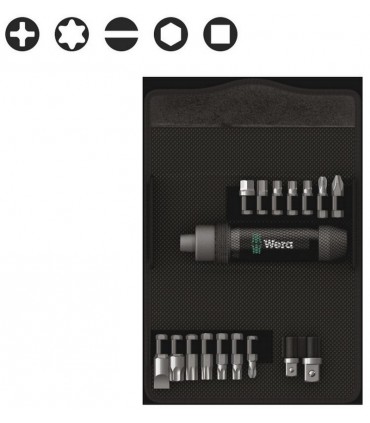 Wera 2090/17 Darbeli Vida Sökücü Set 05072017001