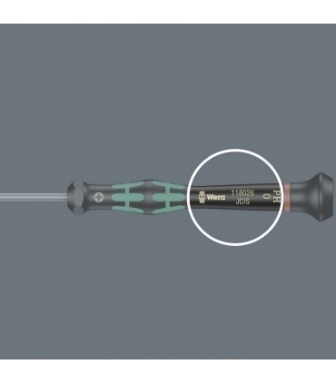 Wera 2054 HexPlus Mikro Tornavida 60mm 3/32" 05118080001
