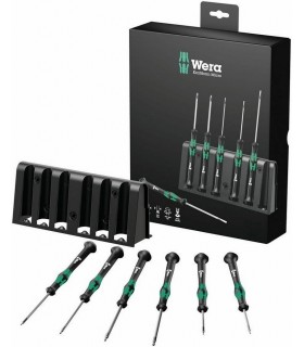Wera 2052/6 Elektronikçi Mikro Tornavida Set 6lı 05118156001
