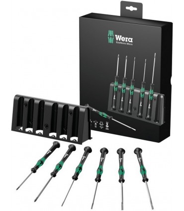 Wera 2035/6B Elektronikçi Mikro Tornavida Set 6lı 05118152001
