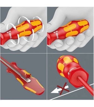 Wera 190i VDE İzole Lokmabaş Tornavida 125x7,0mm 05005310001