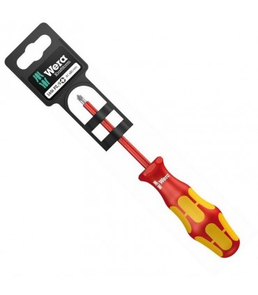Wera 165i VDE SB İzole Pozidriv Düz Tornavida 80mm PZ/S1 05100021001