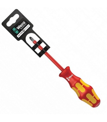 Wera 162i VDE SB Yıldız Lasertip Tornavida PH2x100mm 05100012001
