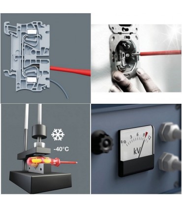 Wera 160 iS/7 KF Plus 100 VDE Elektrikçi Tornavida Seti 05006480001