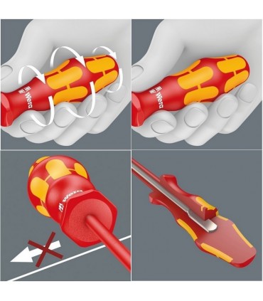 Wera 160 i/7 KF Plus 100 VDE Elektrikçi Tornavida Seti 05006147001