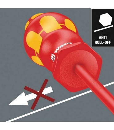 Wera 160i/168i/6 VDE İzole Tornavida Set Raflı 6P 05347777001