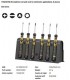 Wera 1550 ESD Mikro Tornavida Set 6lı 05030180001