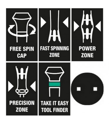 Wera 1529 ESD Çip Kaldırma Çatalı SP3.5 50mm 05027450001