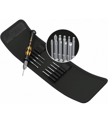 Wera 11 ESD Yarımay Hios Mikro Tornavida Bits Seti 05073670001