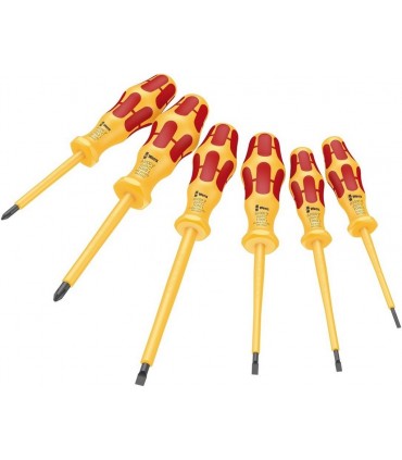 Wera 1060i/1065i/6 VDE İzole Tornavida Set 6P 05051576001