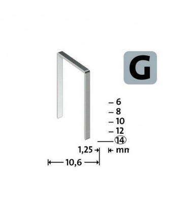 Novus G11 Galvanizli Düz Zımba Teli 14mm 600 Ad 042-0388