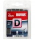Novus D53F Galvanizli Düz Zımba Teli 8mm 1200 Ad 042-0375