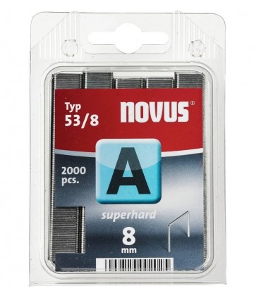 Novus A53 Galvanizli İnce Zımba Teli 8mm 2000 Ad 042-0413