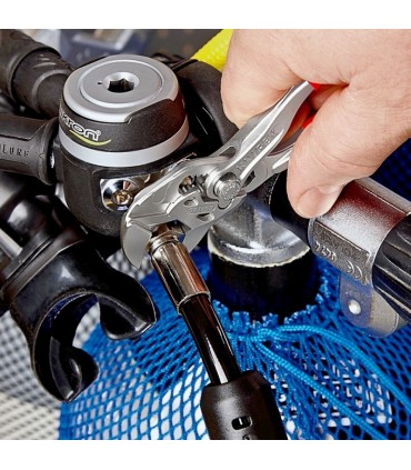 Knipex 8603125 Düz Çene Ayarlı Fort Pense 125mm