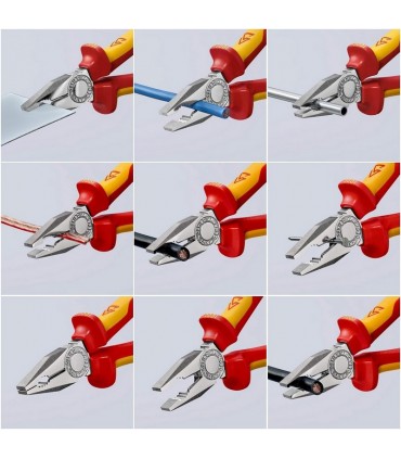 Knipex 03 06 180 VDE Kombine Pense 180mm