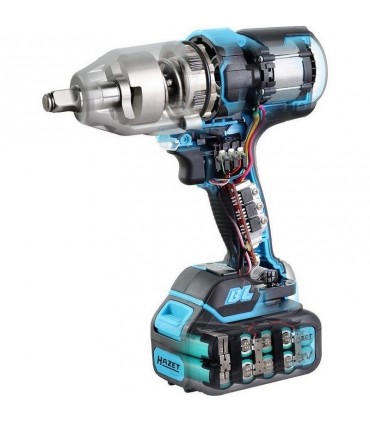 Hazet 9213-1000/4 1400Nm 3/4" Çift Akülü Somun Sökme