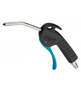 Hazet 9040P-3 Basınçlı Hava Sessiz Üfleme Tabancası Eğik Boru 100mm