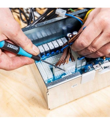 Hazet 805/7 Elektronikci Düz Yıldız Mikro Tornavida Seti 7P