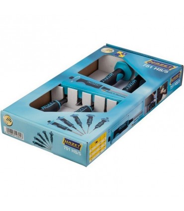 Hazet 751HS/5 Düzbaş Murç Takımı 3-8mm