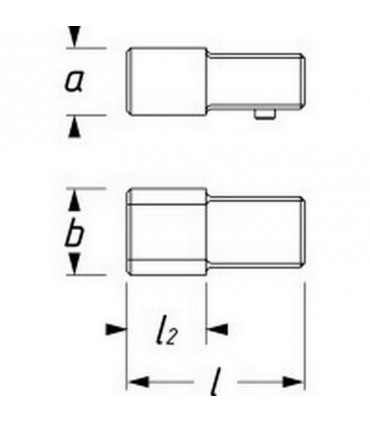 Hazet 6423C Dönüştürücü Adaptör 14X18 Dişi - 9X12 Erkek