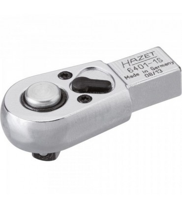 Hazet 6401-1S 9X12mm Geçmeli Tork Ucu 1/4" Yön Mandallı Cırcır 20D