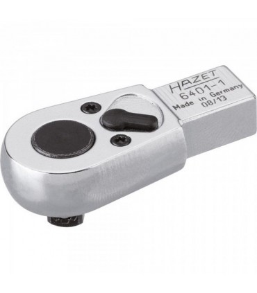 Hazet 6401-1 9X12mm Geçmeli Tork Ucu 1/4" Yön Mandallı Cırcır 20D