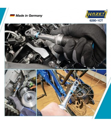 Hazet 6280-1CT 2-10Nm 9X12 Değişken Uçlu Torkmetre ±%2