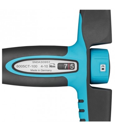 Hazet 6005CT-100 4-10Nm Ayarlanabilir Torklu Tornavida 1/4" Bits Tutuculu