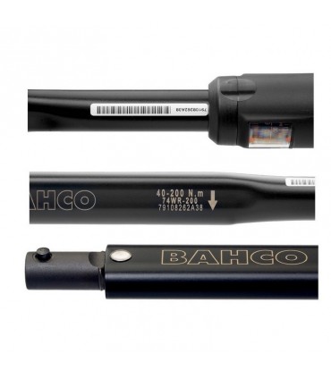 Bahco 74WS-15 3-15Nm Ayarlanabilir Tork Anahtarı Spigot 16mm Değişken Uçlu