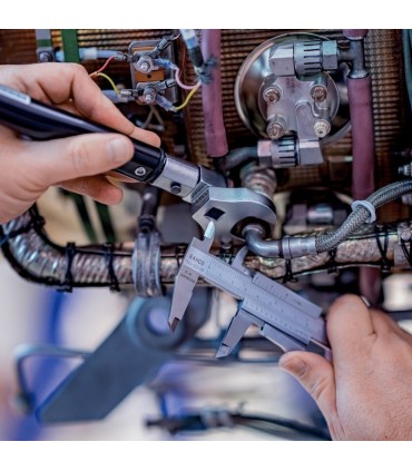 Bahco 74W9-25 5-25Nm Ayarlanabilir Tork Anahtarı 9x12mm Değişken Uçlu