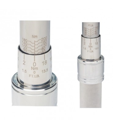 Bahco 7465-100 20-100Nm Ayarlanabilir Tork Anahtarı 9x12 Değişken Uçlu