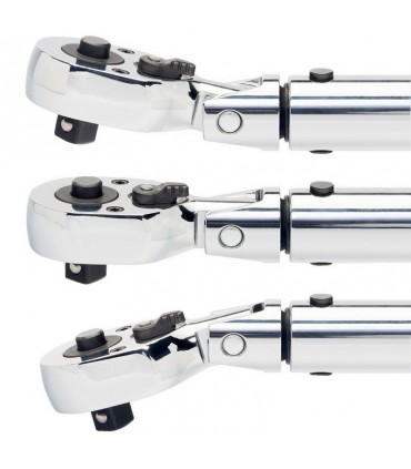 Bahco 7456-80LB 10-80 lbf·ft 3/8" Oynar Cırcır Kafalı Ayarlanabilir Tork Anahtarı