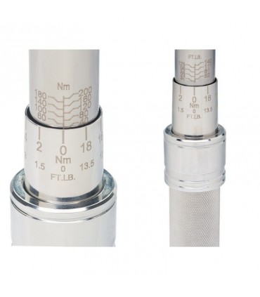 Bahco 7455-15 3-15Nm Ayarlanabilir Tork Anahtarı 1/4" Cırcırlı