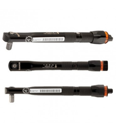 Bahco 6852-5 1-5Nm Ayarlanabilir Tork Anahtarı 1/4" Bits Tutuculu