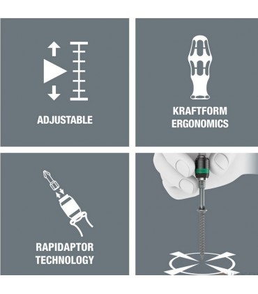 Wera 7441 1.2-3Nm Ayarlanabilir Torklu Tornavida 05074701001