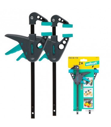 Wolfcraft 3455100 Tek El Mini Mengene 2P 40-110mm