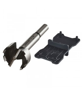 Wolfcraft 8728000 Forstner 35mm Punta ve Menteşe Şablon Seti 2P