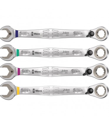 Wera 6001 Joker Switch 4 Emperyal Cırcırlı Kombine Anahtar Set 1 05020092001