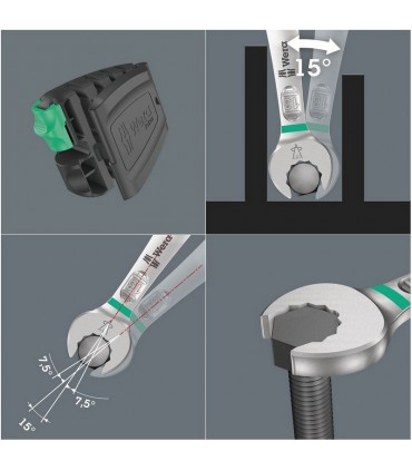 Wera 6005 Joker Çift Açık Ağız Anahtar Set 6-13mm 4P 05020314001