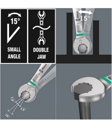 Wera 6005 Joker Çift Açık Ağız Anahtar 12-13mm 05020313001