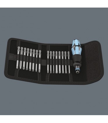 Wera KF Kompakt 60 Paslanmaz Tornavida Bits Seti 18P 05071116001