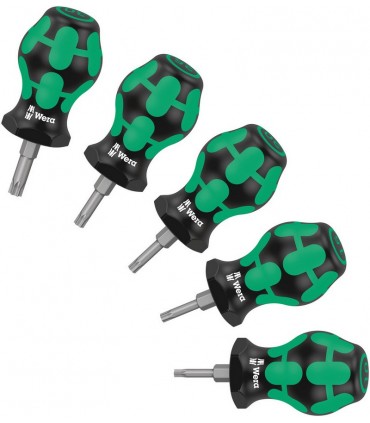 Wera Stubby/Topaç TX Torx Tornavida Seti 1 TX10-TX30 5P 05008876001