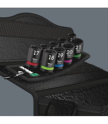 Wera Belt C Impaktor 1 Lokma Set 1/2" 13-21mm 10P 05004580001