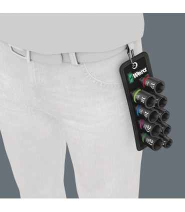 Wera Belt C Impaktor 1 Lokma Set 1/2" 13-21mm 10P 05004580001