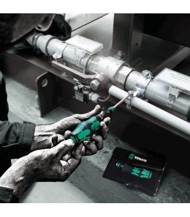 Wera KF Kompakt Turbo Tornavida Bits Seti Imperyal 19P 05057483001