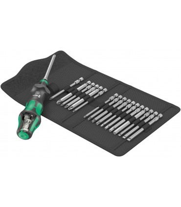 Wera KF Kompakt Turbo Tornavida Bits Seti Imperyal 19P 05057483001