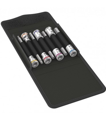 Wera 8740 B HF 3/8" Zyklop Hex/Alyan Uçlu Lokma Bits Seti 7P 05003180001