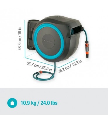Gardena 18620-20 Duvara Monte Hortum Makarası RollUp L/M 25m
