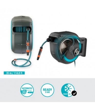 Gardena 18600-20 Duvara Monte Hortum Makarası RollUp S 15m